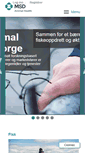 Mobile Screenshot of msd-animal-health.no