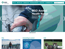 Tablet Screenshot of msd-animal-health.no