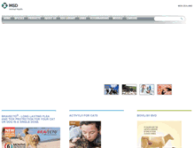 Tablet Screenshot of msd-animal-health.co.nz