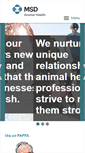 Mobile Screenshot of msd-animal-health.co.za