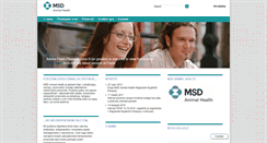 Desktop Screenshot of msd-animal-health.com.hr