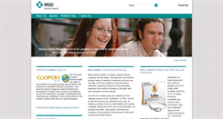 Desktop Screenshot of msd-animal-health.com.au