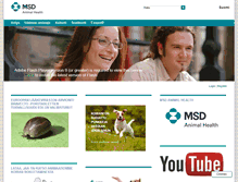 Tablet Screenshot of msd-animal-health.fi