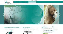 Desktop Screenshot of msd-animal-health.co.uk